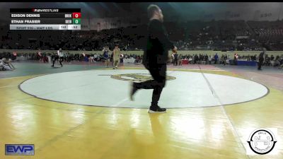 Consolation - Edison Dennis, Broken Arrow vs Ethan Frasier, Deer Creek Wrestling