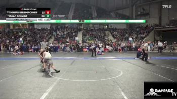 92 lbs Cons. Round 1 - Isaac Schmidt, Brawlers vs Thomas Steinkirchner, Slyfox