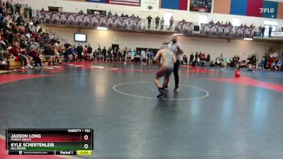 132 lbs Semifinal - Kyle Schertenleib, Hillsboro vs Jaxson Long, Forest Grove