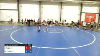 38 kg Prelims - Isa Kupa, Ground Up USA vs Bo Faust, BTWC