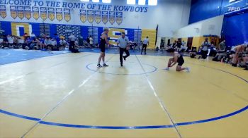 138 lbs Round 3 (8 Team) - Cael Helm, SOWA /HWC vs Cane Smolarsky, The Outsiders