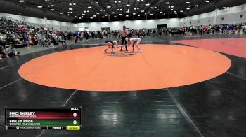 100 lbs Champ. Round 2 - Finley Rose, Shawnee-Mill Valley HS vs Maci Shirley, Har-Ber High School