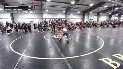 104-106 lbs Round 4 - Xavier Blanco, Laramie vs Georgio Madaleno, Fort Collins