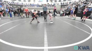 84 lbs Rr Rnd 1 - Bode Smith, Hinton Takedown Club vs Connor Freeman, Cowboy Wrestling Club