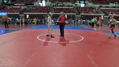 123 lbs 1st Place Match - Emerson Harwood, Black Hills Wrestling Academy vs Wyatt Shull, Helena Wrestling Club