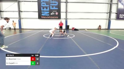 65 lbs Rr Rnd 2 - Channing Bowman, POWA vs Greyson Cupelli, Indiana Outlaws Red