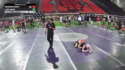 113 lbs Cons. Semis - Luke Hesse vs Dezmond Burch, Idaho