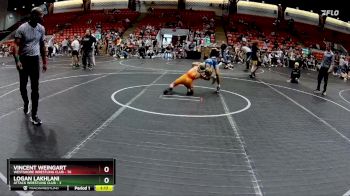 80 lbs Quarterfinal - Vincent Weingart, Westshore Wrestling Club vs Logan Lakhlani, Attack Wrestling Club