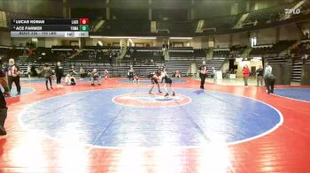 100 lbs Final - Lucas Koran, Lassiter Jr Trojans Wrestling Club vs Ace Farmer, Tomahawk Wrestling Club