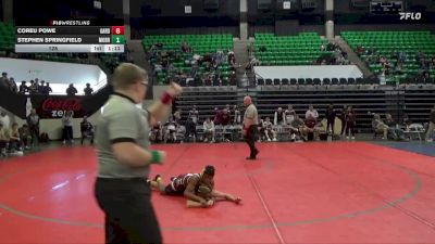 128 lbs Semifinals (16 Team) - Coreu Powe, Gardendale Hs vs Stephen Springfield, Mountain Brook