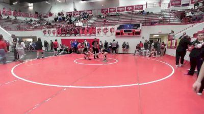 JH 117 lbs Quarterfinal - Abigail Castillo, DEL CITY JH vs Laynie Magee, HENRIETTA JH