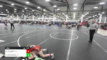 78 lbs Semifinal - Brighton Crandell, Mogollon vs Cruz Armstrong, Sublime Wrestling Academy