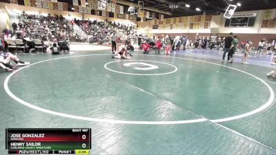 149 lbs Round 3 - Jose Gonzalez, Howlers vs Henry Sailor, Carlsbad Legacy Wrestling