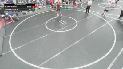 175 lbs Champ. Round 1 - Elijah Moran, West Covina High School Wrestl vs Ishaan Sekhon, Woodbridge