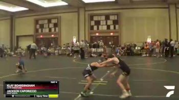 49 lbs Round 3 - Jackson Caporiccio, Deep Roots vs Klay Boardingham, Elite Wrestling