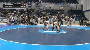 165 lbs Quarterfinal - Nate Stratton, Emmanuel vs Caleb Grau, UNC Pembroke