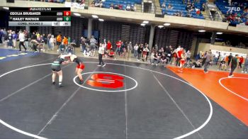 130 lbs Cons. Round 3 - Hailey Watson, Unattached vs Cecilia Brubaker, Unattached