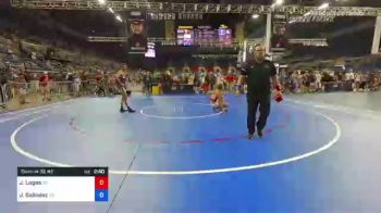 113 lbs Consi Of 32 #2 - Jesse Loges, Nebraska vs Jacob Galindez, Georgia