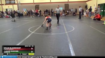 60 lbs Quarterfinal - Dylan Blankenship, Virginia Patriots vs Carson Buscher, Ranger WC