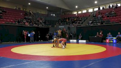 57kg Quarterfinal - Mia Friesen, Brock WC vs Agnia Krakovska, Coast RTC