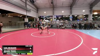 138 lbs Cons. Semi - Cael Brubaker, Best Trained Wrestling vs Braden Trang, Best Trained Wrestling