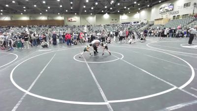 46 lbs Consi Of 8 #1 - Jameson Ullom, Crater Mat Club vs Deacon Abrams, Argonaut Jr Mustangs