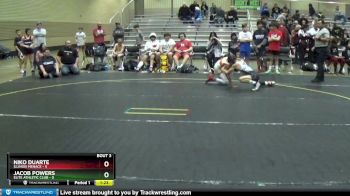 85 lbs Round 1 (6 Team) - Jacob Powers, Elite Athletic Club vs Niko Duarte, Illinois Menace
