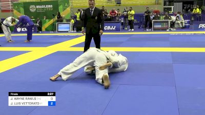 JUSTIN WAYNE RAWLS vs JARDEL LUIS VETTORATO 2024 Brasileiro Jiu-Jitsu IBJJF