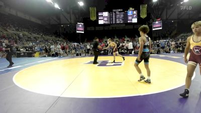 120 lbs Cons 64 #1 - Roman McKinney, MN vs Dustin John Snider, CO