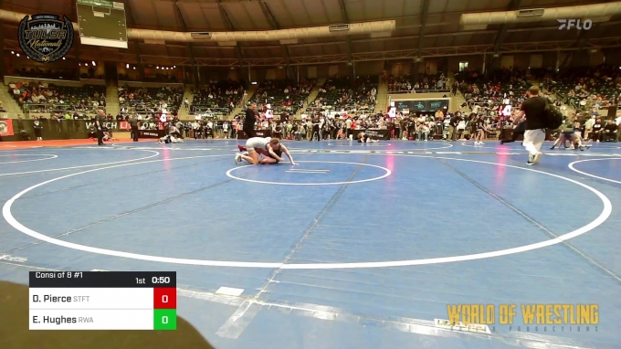 Ela Rountree 115 lbs Consi Of 8 #1 - Desten Pierce, Standfast vs Ella Hughes ...