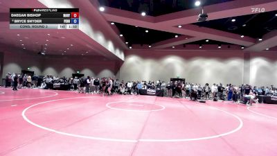 170 lbs Cons. Round 3 - Daegan Bishop, Maryland vs Bryce Snyder, Pennsylvania