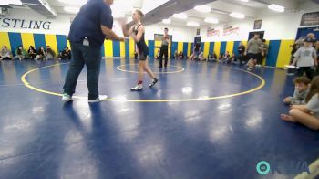 98 lbs Semifinal - Aislyn Buckner, El Reno Wrestling Club vs Brailyn Schroeder, Kingfisher YellowJackets