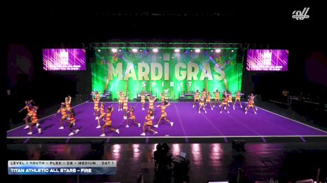 Titan Athletic All Stars - Fire [2026 L1 Youth - Flex - D2 - Medium Day 1] 2026 Mardi Gras Grand Nationals