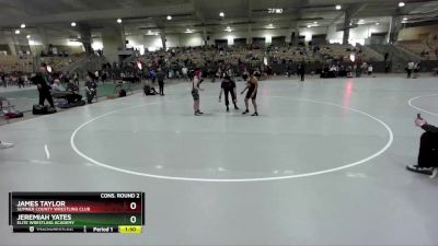 105 lbs Cons. Round 2 - James Taylor, Sumner County Wrestling Club vs Jeremiah Yates, Elite Wrestling Academy