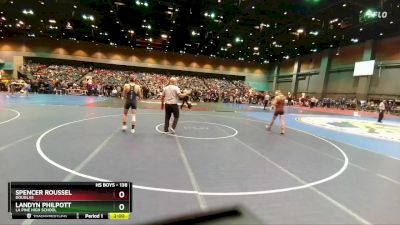 138 lbs Prelim - Spencer Roussel, Douglas vs Landyn Philpott, La Pine High School