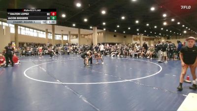 126 lbs Champ. Round 1 - Jacob Biggers, Cleburne County vs Dalton Lopez, Millington Central