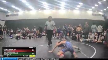 80 lbs Jonah Finlay, Team Bear Red vs Grayson Sloan, Eastside