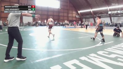 185 lbs Rr Rnd 1 - Mason Savidan, Monster Garage vs Luke Dougherty, Dragon Wrestling Club