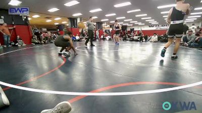 150 lbs Rr Rnd 2 - Thomas Walter, TopGuns 15U vs Inell Derogers, Ponca City