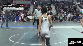73 lbs Semifinal - Khylen Sanderson, WTC vs Joel Lattimer, Pittsburg