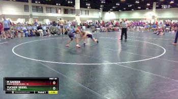 170 lbs Round 5 (6 Team) - Tucker Seidel, PECO Boys vs M Sadeek, Eagle Empire Black