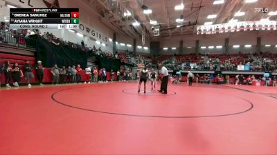 120 lbs Cons. Round 2 - Ayiana Wright, Wolfforth Frenship vs Brenda Sanchez, Haltom City Haltom