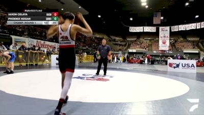 Cadet Boys Lower - 88-94 Quarters - Solomon Strasburg, Brawlers Wrestling Club vs Noah Lira, Inland Elite Wrestling Club