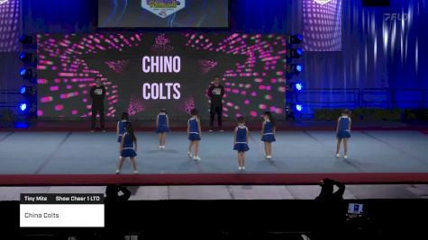 Chino Colts [2022 Tiny Mite Show Cheer 1 LTD] 2022 Pop Warner National Cheer & Dance Championship