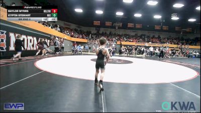 43 lbs Rr Rnd 3 - Colt Gresham, Hinton Takedown Club vs Brayden Letterman, Norman Grappling Club