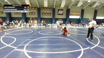 149 lbs Quarterfinal - Luca Giagunto, Belmont Abbey vs Jackson Rowling, Noke Wrestling RTC