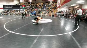 106 lbs Semifinal - Jayden Kubo, Thunder Basin vs Jonathan Hine, Powell