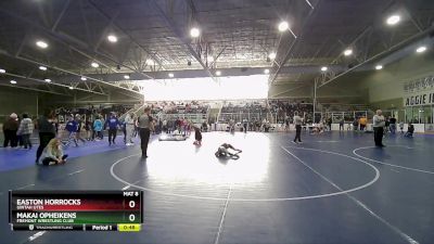 59 lbs Semifinal - Makai Opheikens, Fremont Wrestling Club vs Easton Horrocks, Uintah Utes