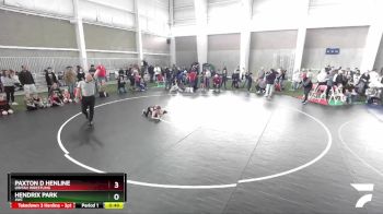 48 lbs Cons. Round 2 - Hendrix Park, JWC vs Paxton D Henline, Uintah Wrestling