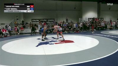 125 lbs Champ. Round 3 - Oscar Williams, DMV RTC vs Coby Merrill, John W. North High School Wrestling